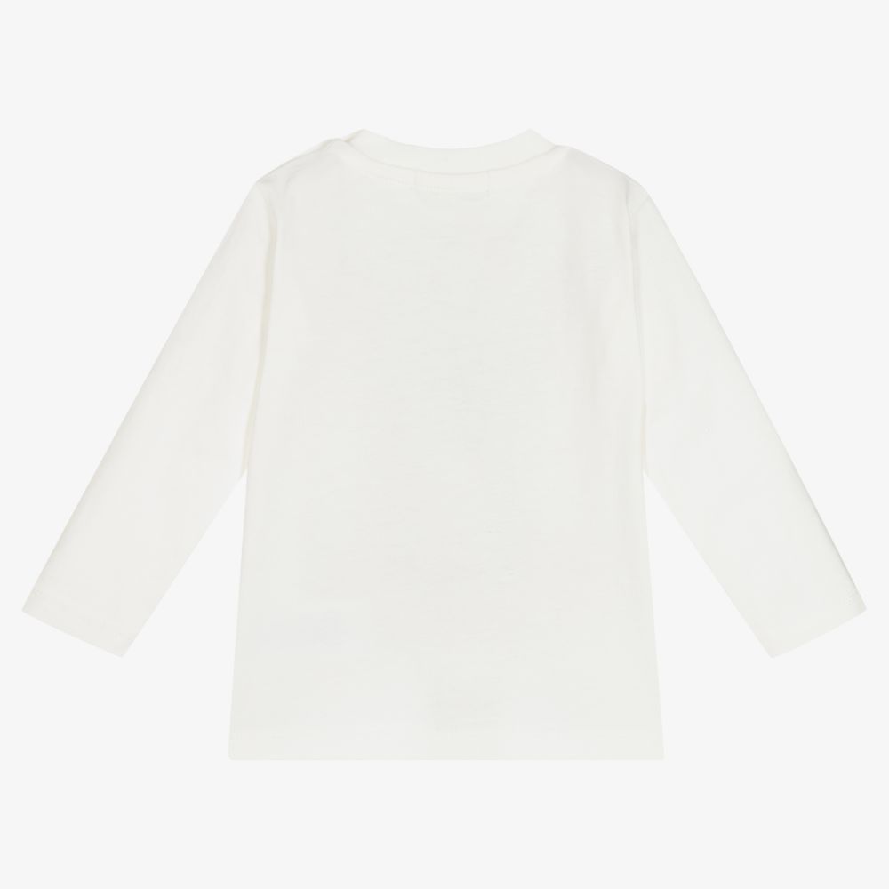 Dr. Kid-Boys Ivory Cotton Top | Childrensalon Outlet