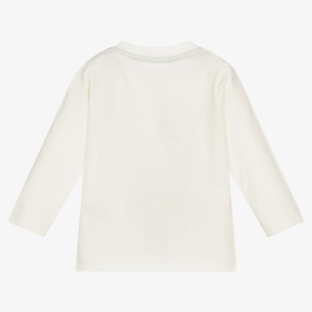 Dr. Kid-Boys Ivory Cotton Top | Childrensalon Outlet