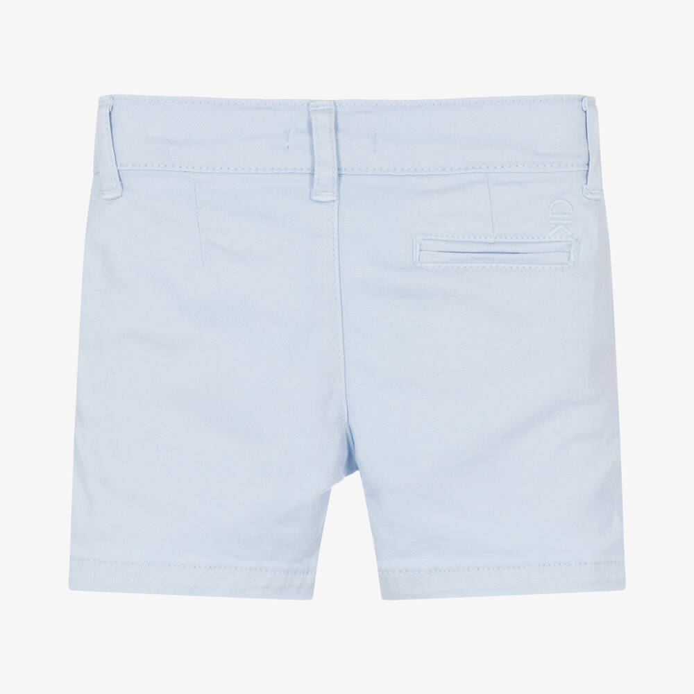 Boys light blue cheap chino shorts