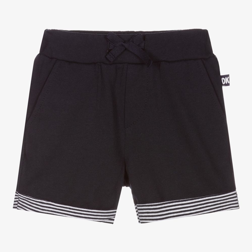 Dr. Kid - Short bleu en jersey Garçon | Childrensalon