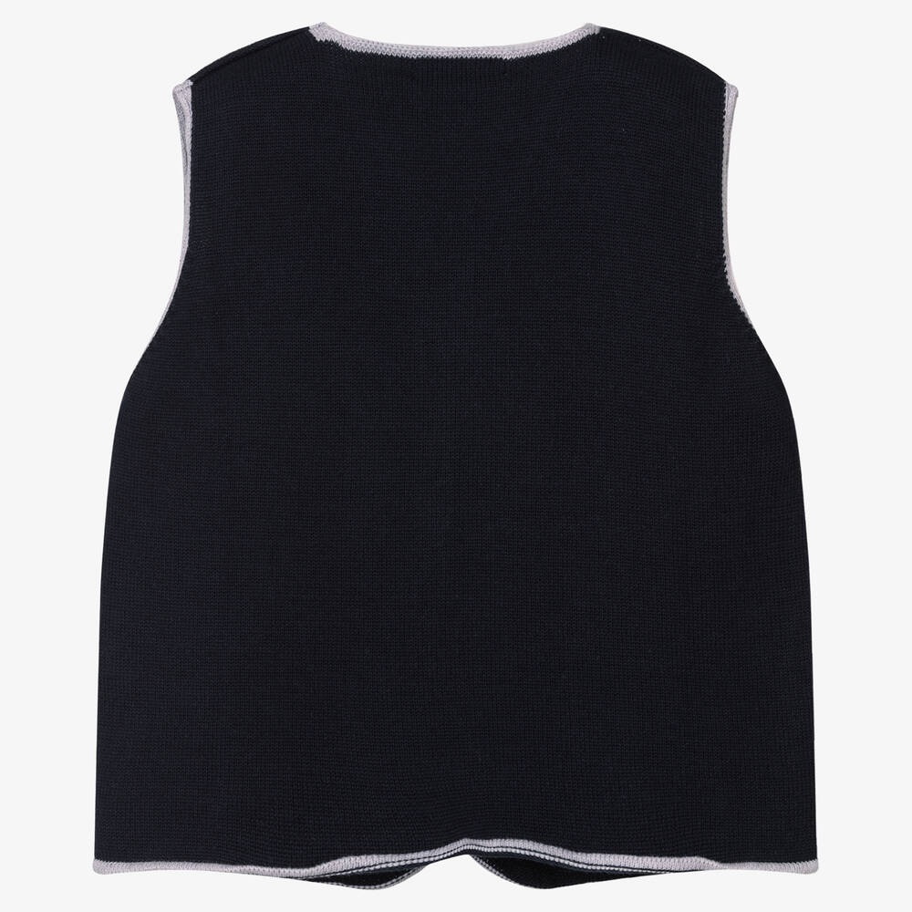 Boys sleeveless cardigan shop