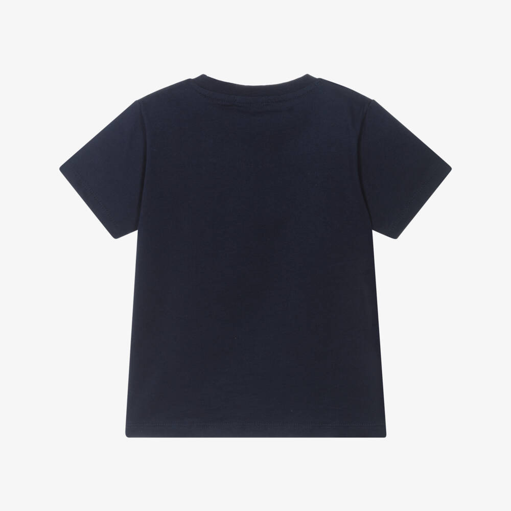 Dr. Kid-Boys Sea Adventure Blue Tee | Childrensalon Outlet