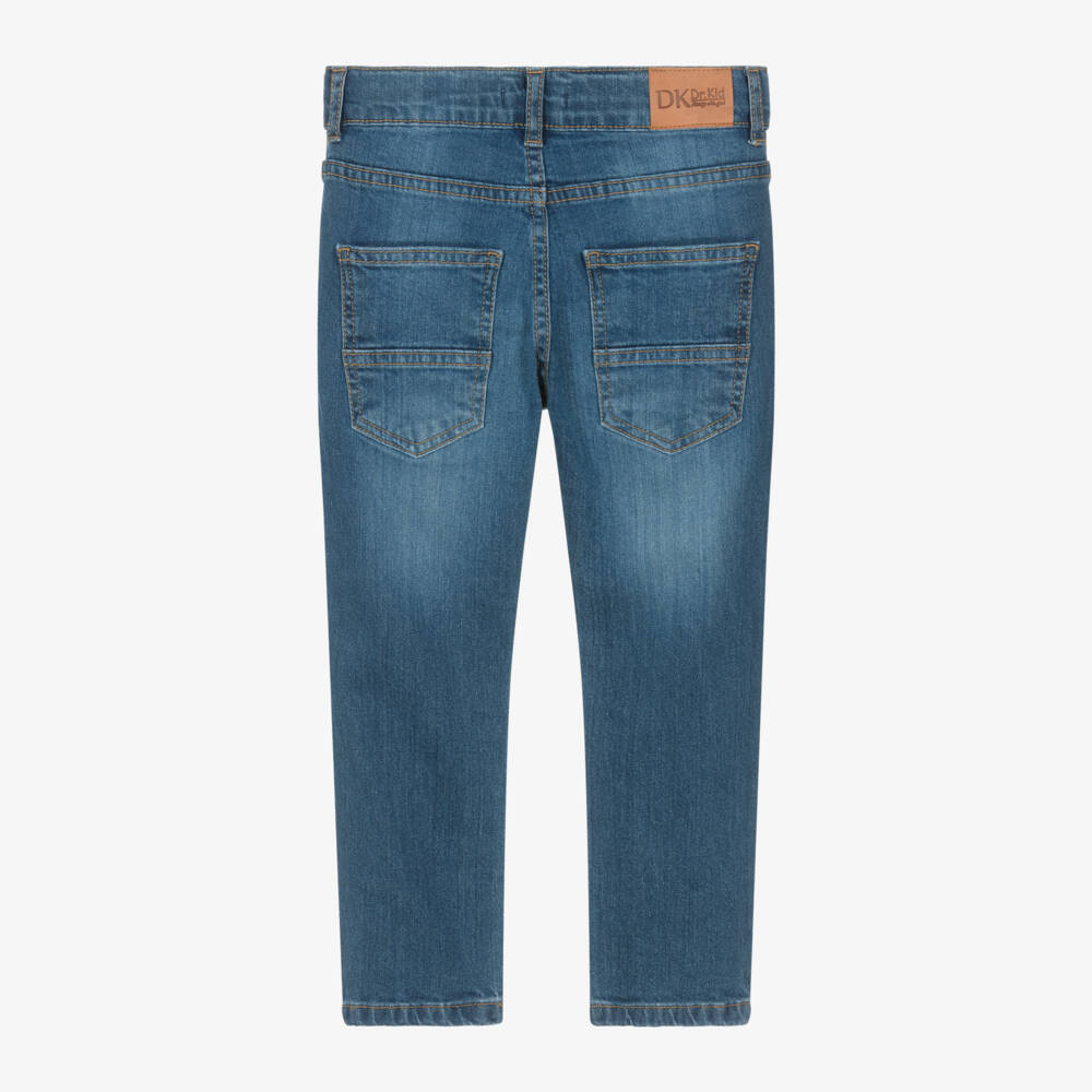 Dr. Kid-Boys Slim Blue Denim Trousers | Childrensalon Outlet