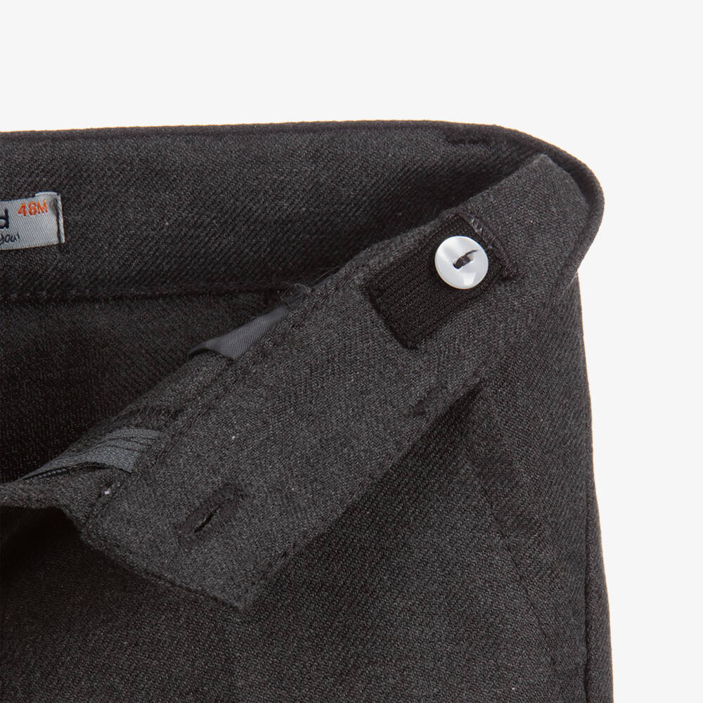 Dr. Kid-Boys Smart Grey Trousers | Childrensalon Outlet