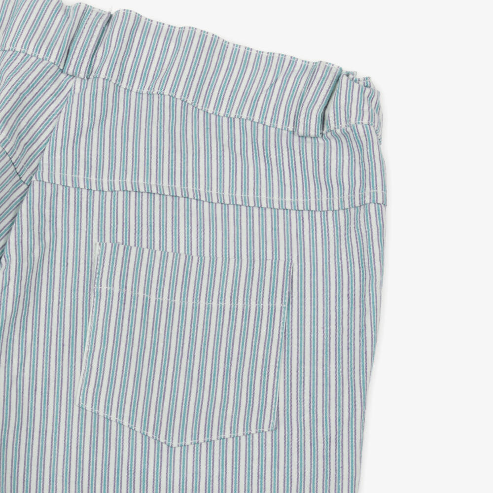 Dr. Kid-شورت لعب مخطط من القطن للأولاد | Childrensalon Outlet