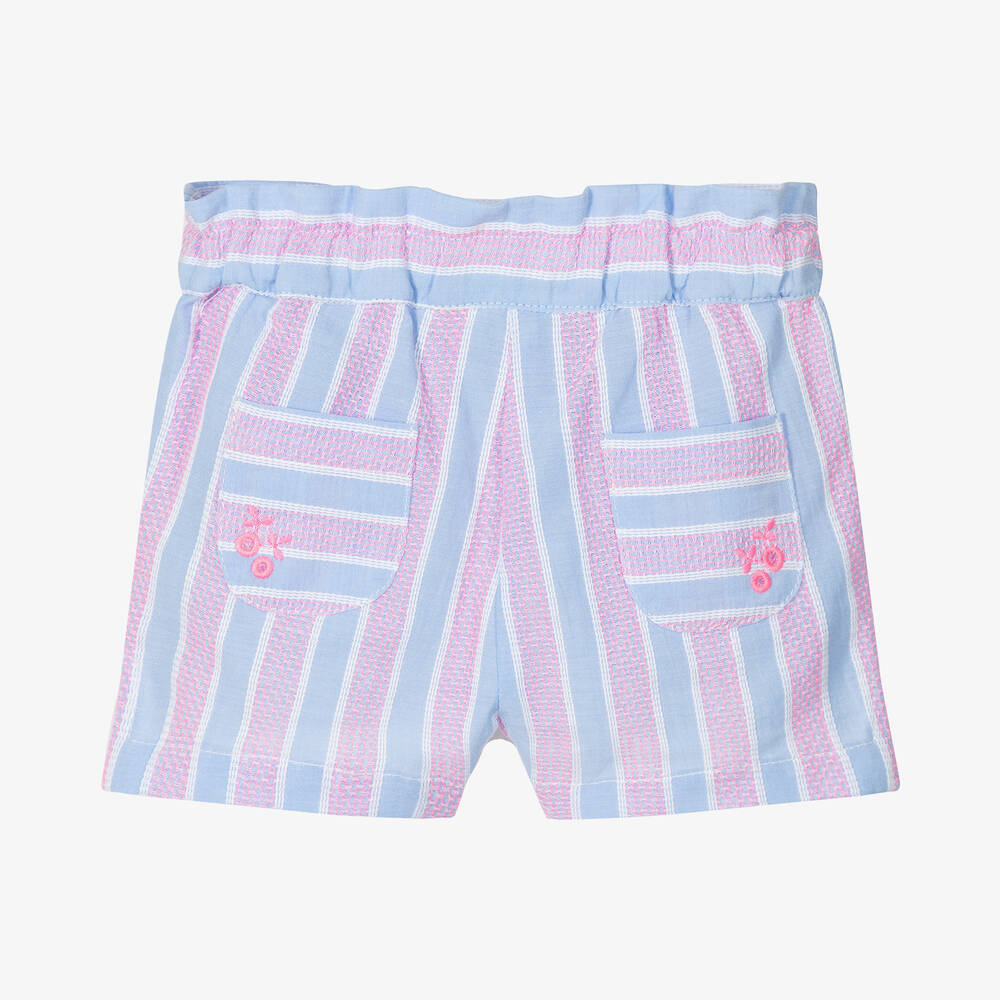 Dr. Kid-Шорты в розово-голубую полоску | Childrensalon Outlet