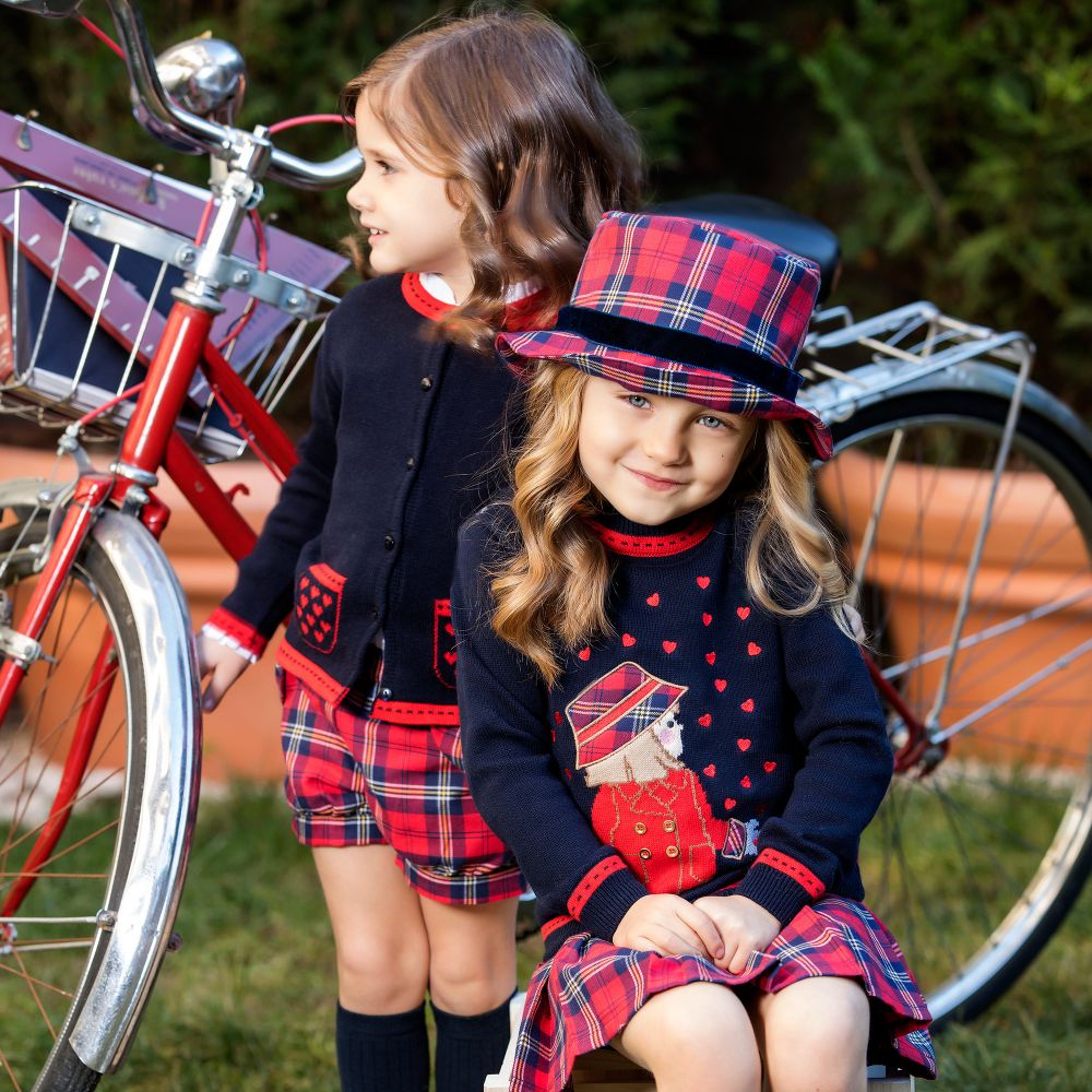 Little girl discount red cardigan