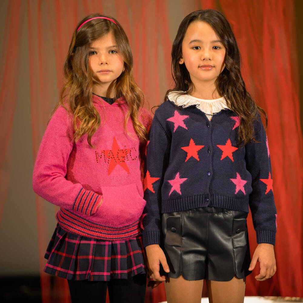 Dr. Kid-Girls Blue Tartan Pleated Skort | Childrensalon Outlet