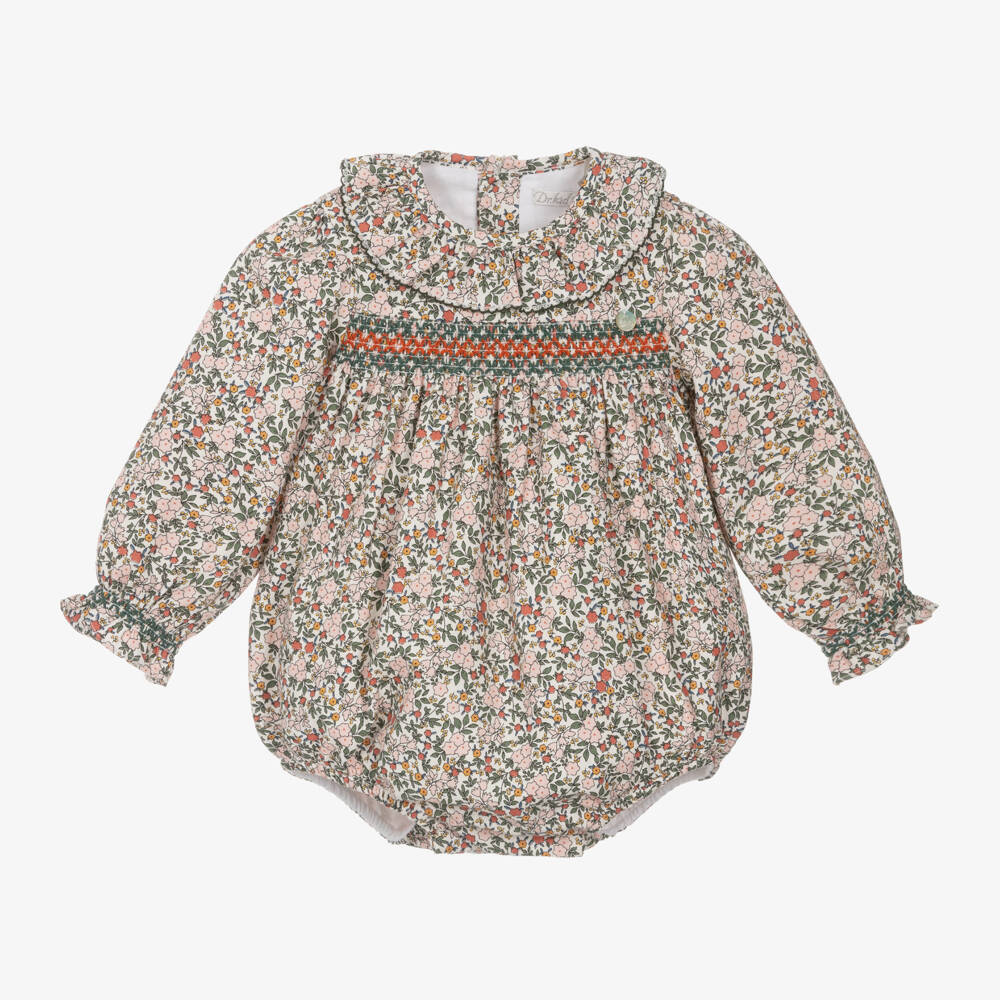 Dr. Kid-Girls' Floral Cotton Shortie Delight | Childrensalon Outlet