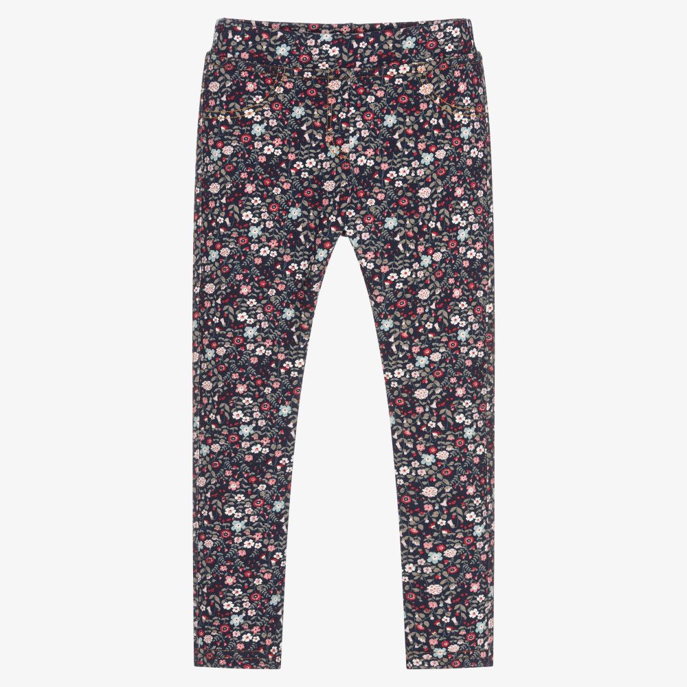 Dr. Kid - Girls Floral Print Leggings | Childrensalon