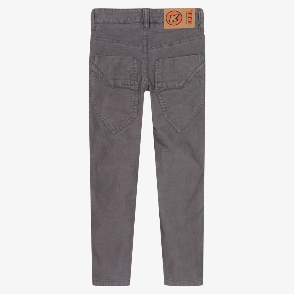 Dr. Kid-Girls Grey Corduroy Trousers | Childrensalon Outlet