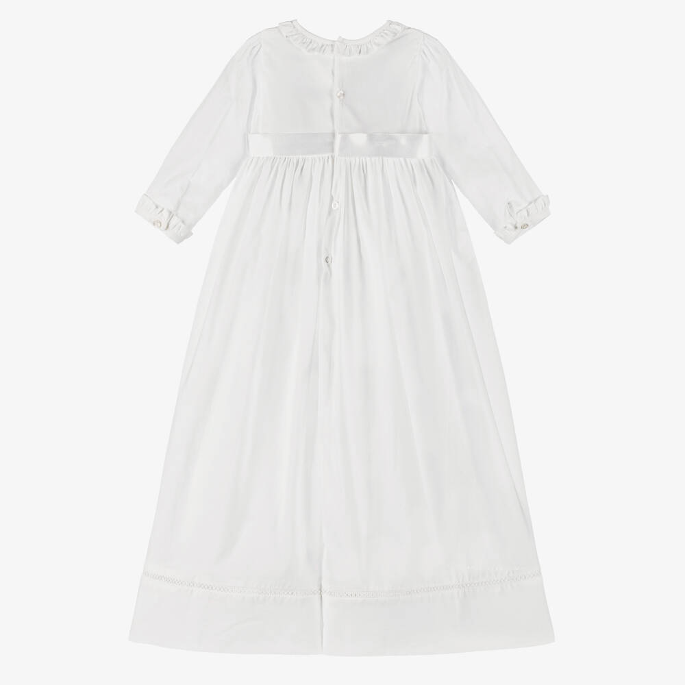 Dr. Kid-Girls Ivory Lace & Ruffle Gown | Childrensalon Outlet