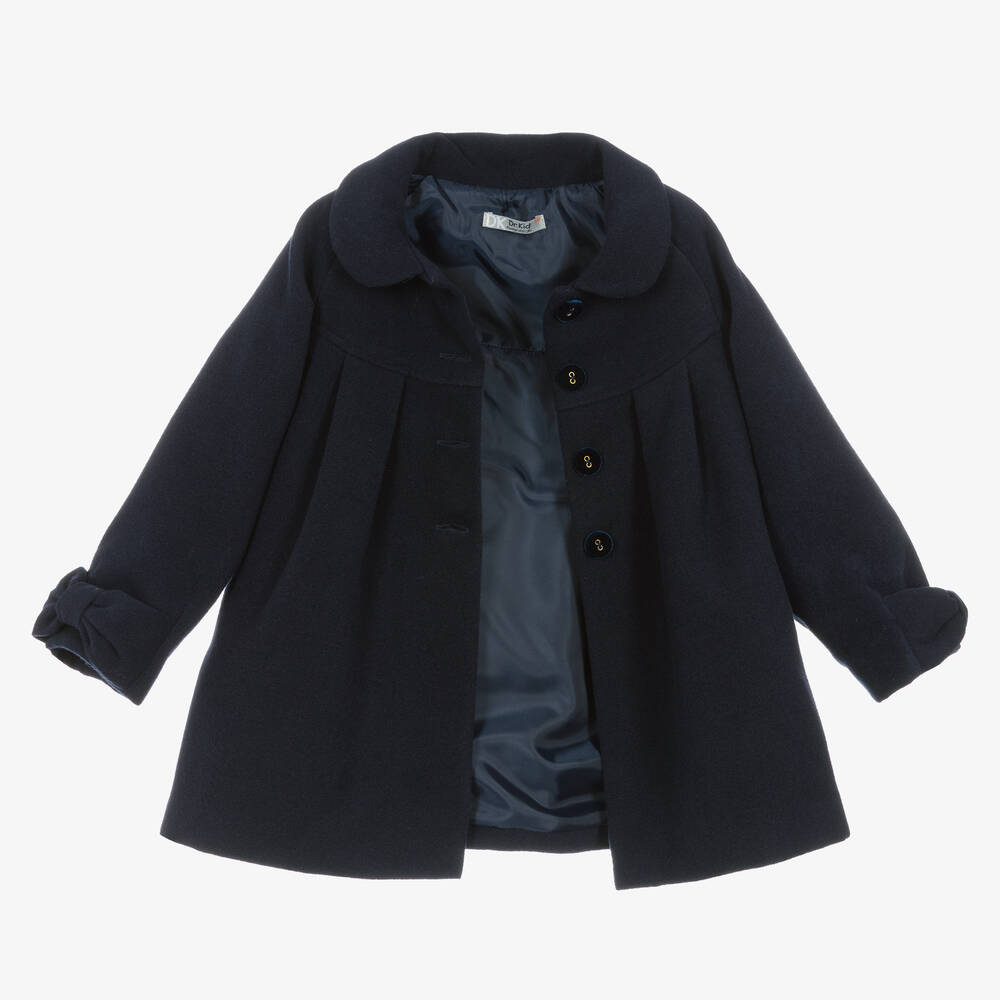 دكتور كيد-معطف هودي لون كحلي للبنات | Childrensalon Outlet