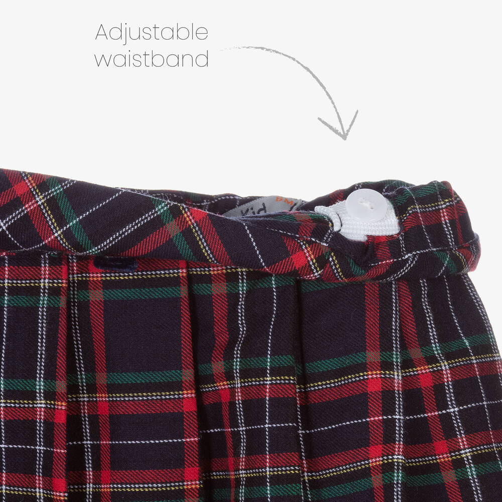 Dr. Kid-Юбка в сине-красную клетку | Childrensalon Outlet