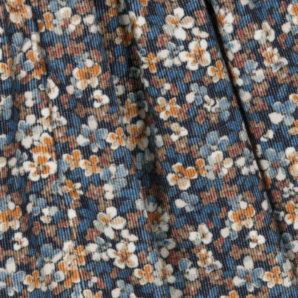 Dr. Kid-Girls Navy Floral Smocked Dress | Childrensalon Outlet
