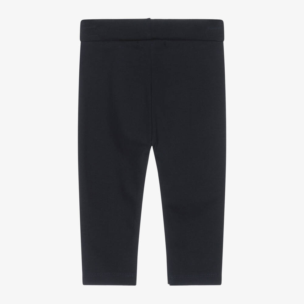 Dr. Kid-Girls Navy Milano Jersey Trousers | Childrensalon Outlet