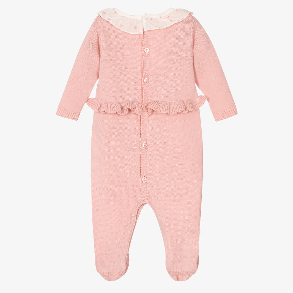 Dr. Kid-Розовый трикотажный комбинезон | Childrensalon Outlet