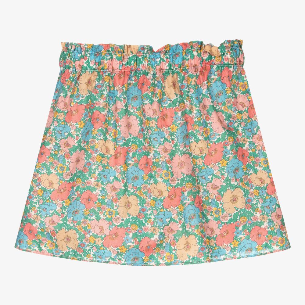 Dr. Kid-Girls Pink Liberty Print Skirt | Childrensalon Outlet