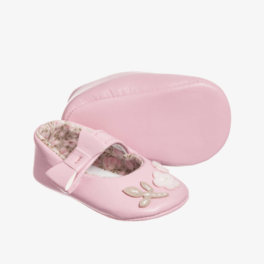 Dr. Kid-Girls Pink Pre-Walker Shoes | Childrensalon Outlet
