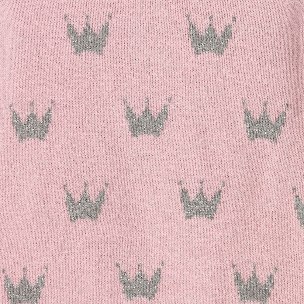 Dr. Kid-Girls Pink & Silver Cardigan | Childrensalon Outlet