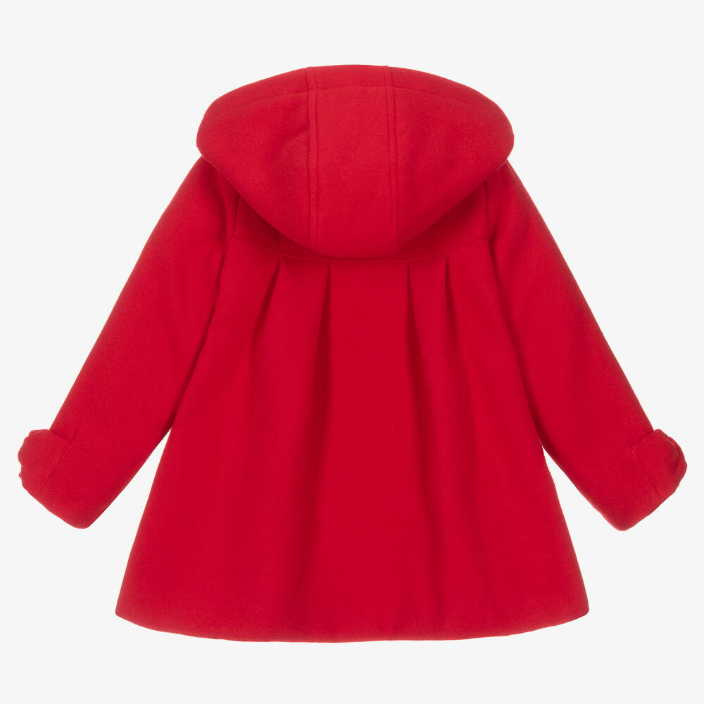 Manteau rouge fille online