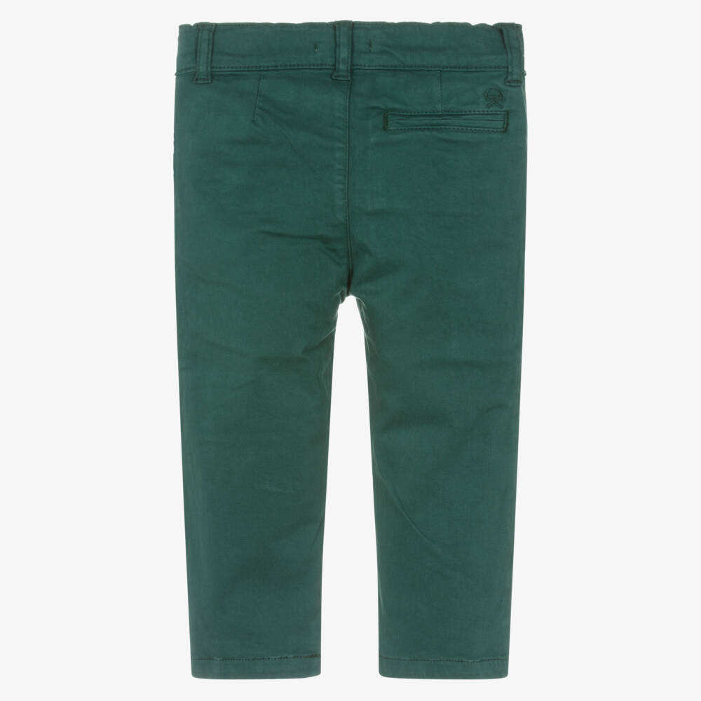 Dr. Kid-Green Chino Trousers | Childrensalon Outlet