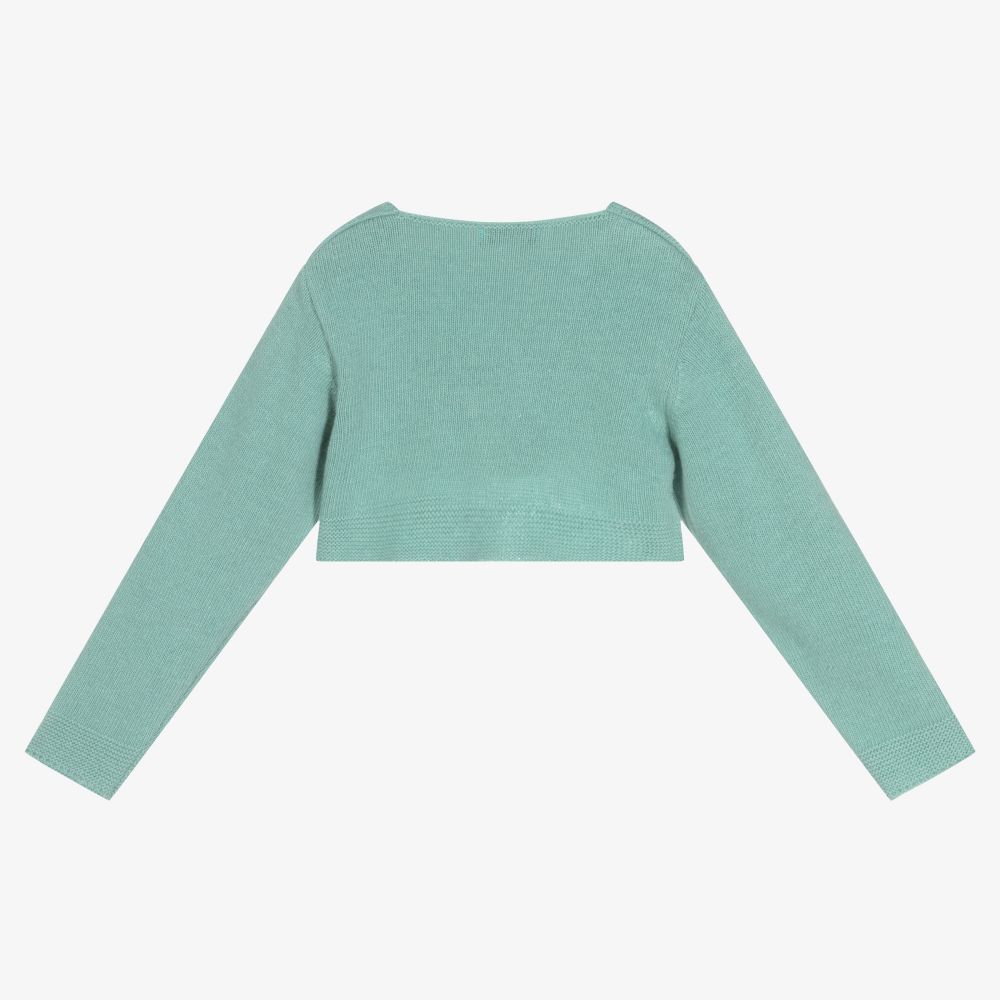 Green on sale bolero cardigan