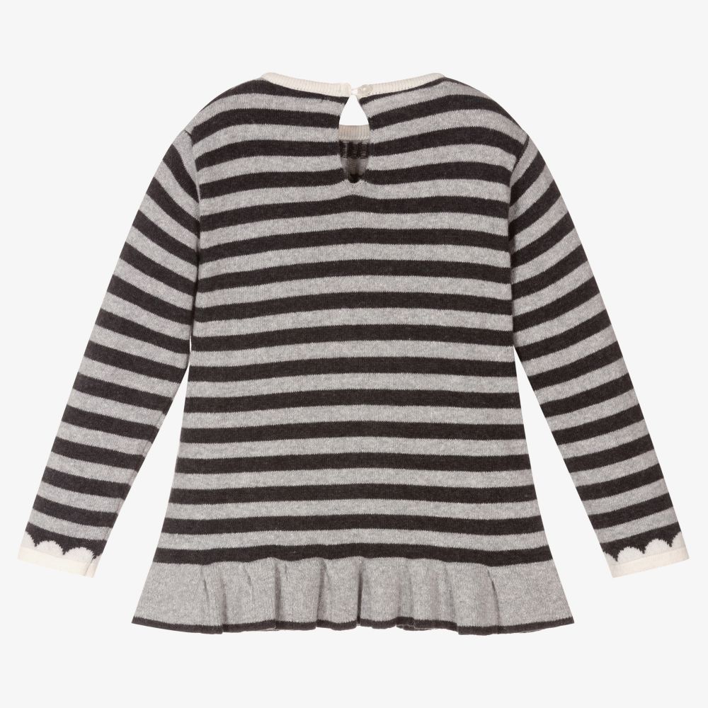 Dr. Kid-Grey Wool Blend Tunic Top | Childrensalon Outlet