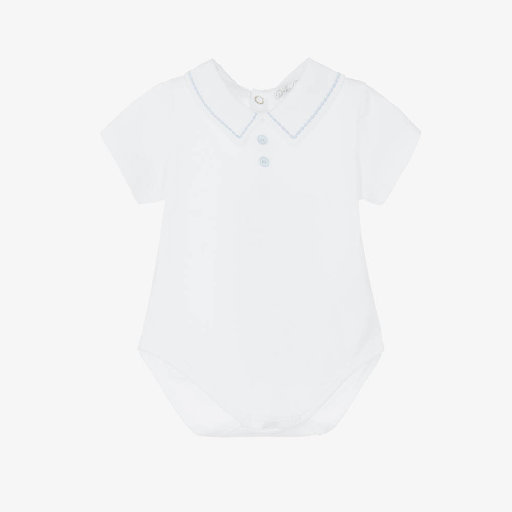 Dr. Kid-بدلة أطفال أولاد عاجية مطرزة | Childrensalon Outlet