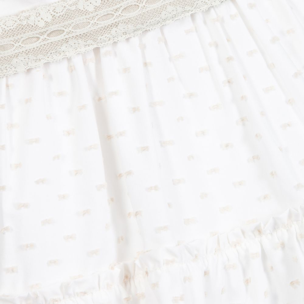 Dr. Kid-Кремовое хлопковое платье | Childrensalon Outlet