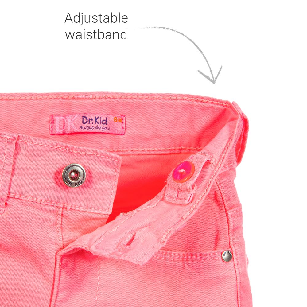 Dr. Kid-Neon Pink Cotton Trousers | Childrensalon Outlet