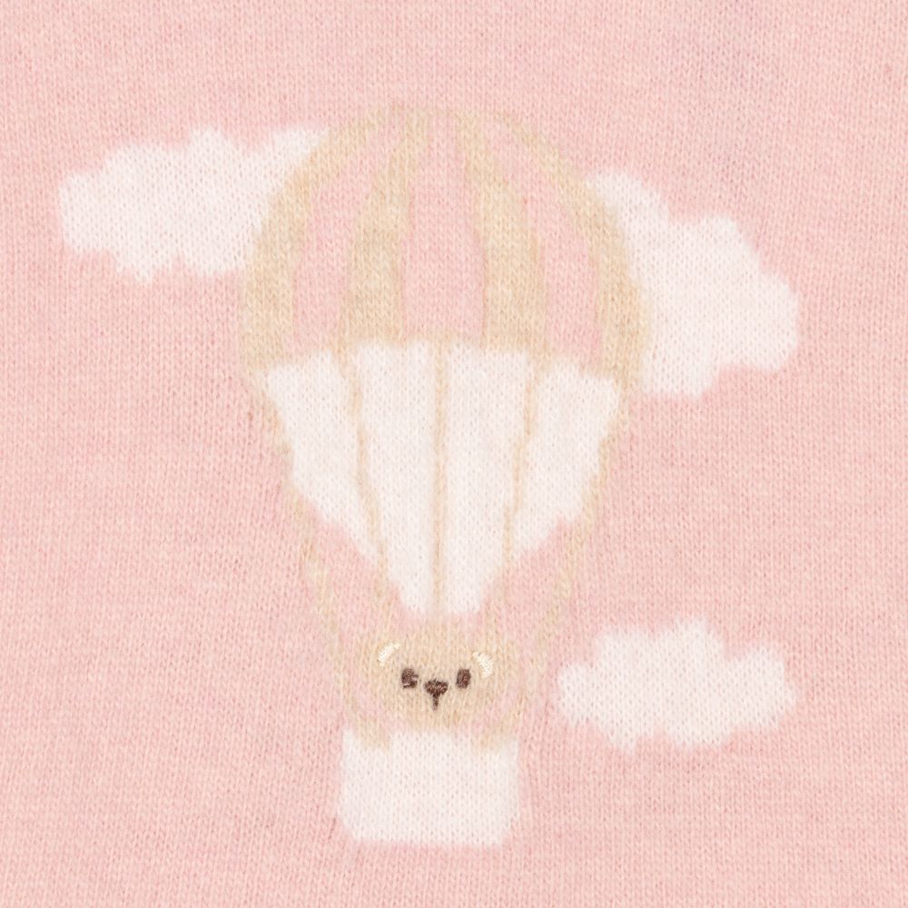 Dr. Kid-Pink & Beige Knitted Dress | Childrensalon Outlet