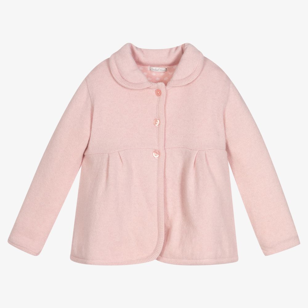 Pink Knitted Pram Coat