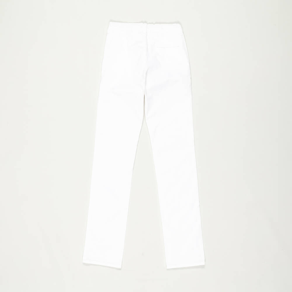 Dr. Kid-Preloved Boys White Cotton Trousers (14 years) | Childrensalon Outlet