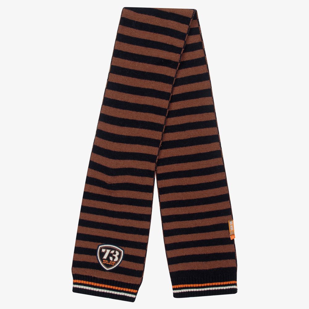 Dr. Kid-Striped Wool Hat & Scarf Set | Childrensalon Outlet