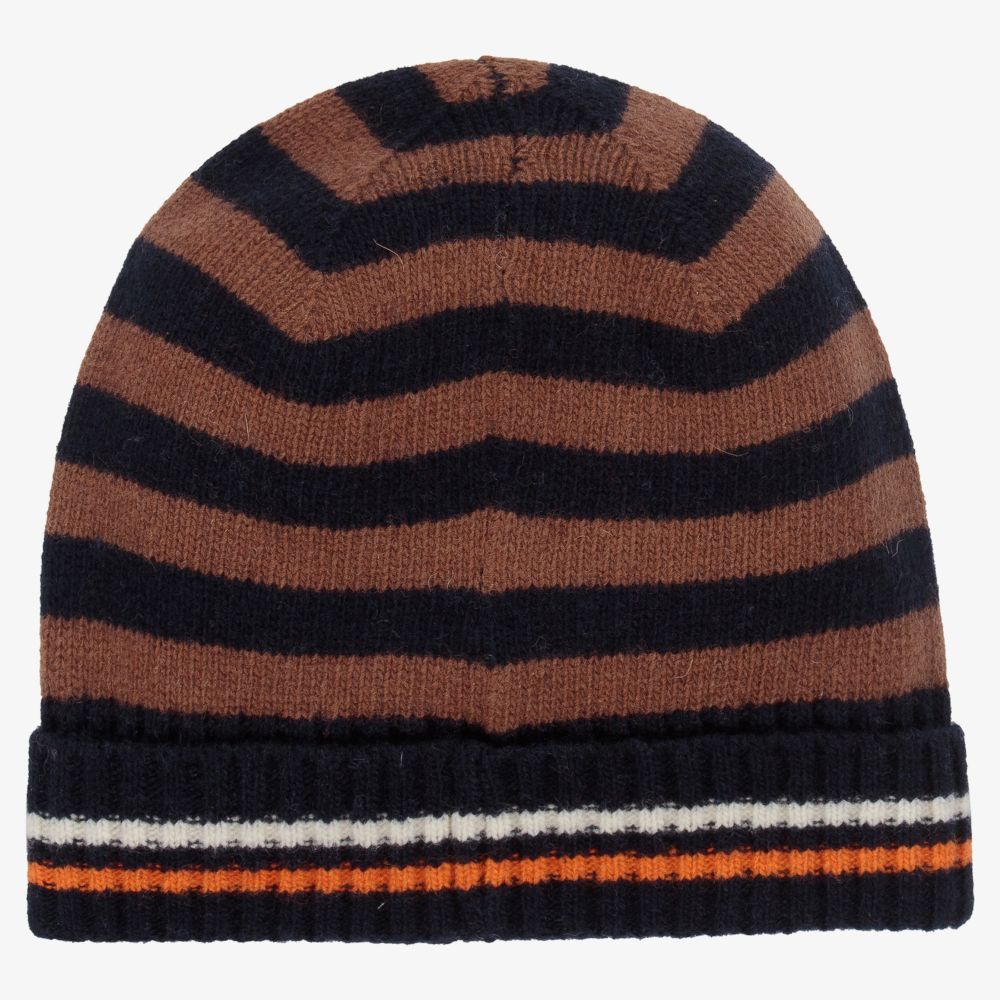 Dr. Kid-Striped Wool Hat & Scarf Set | Childrensalon Outlet