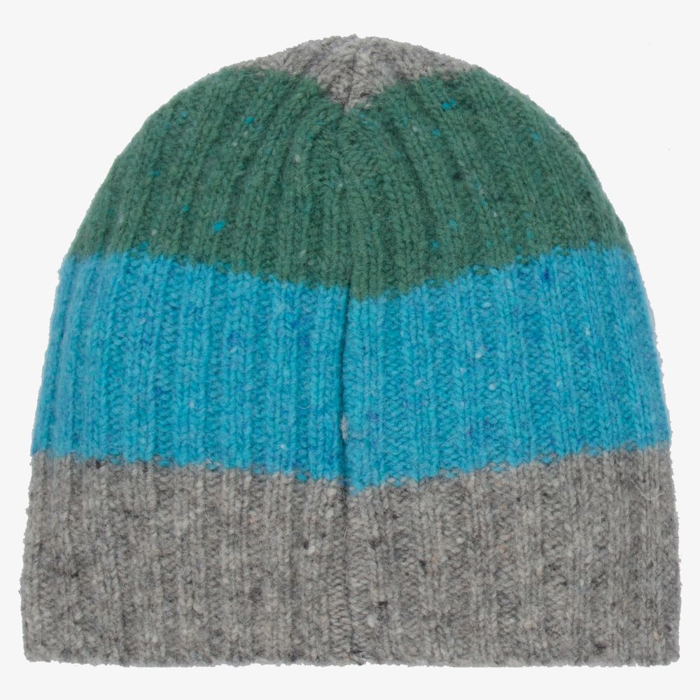 Dr. Kid-Striped Wool Hat & Scarf Set | Childrensalon Outlet