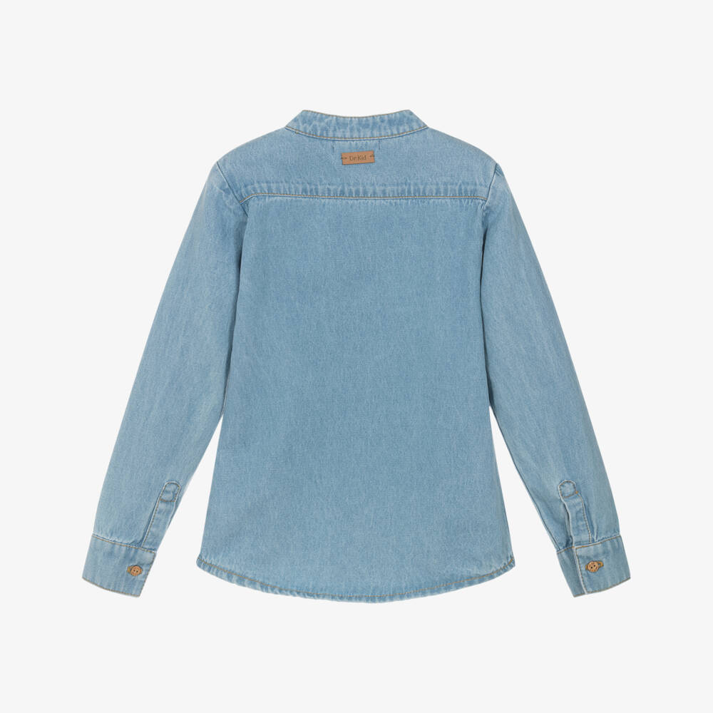 Dr. Kid-Young Gentlemen's Indigo Chambray Top | Childrensalon Outlet