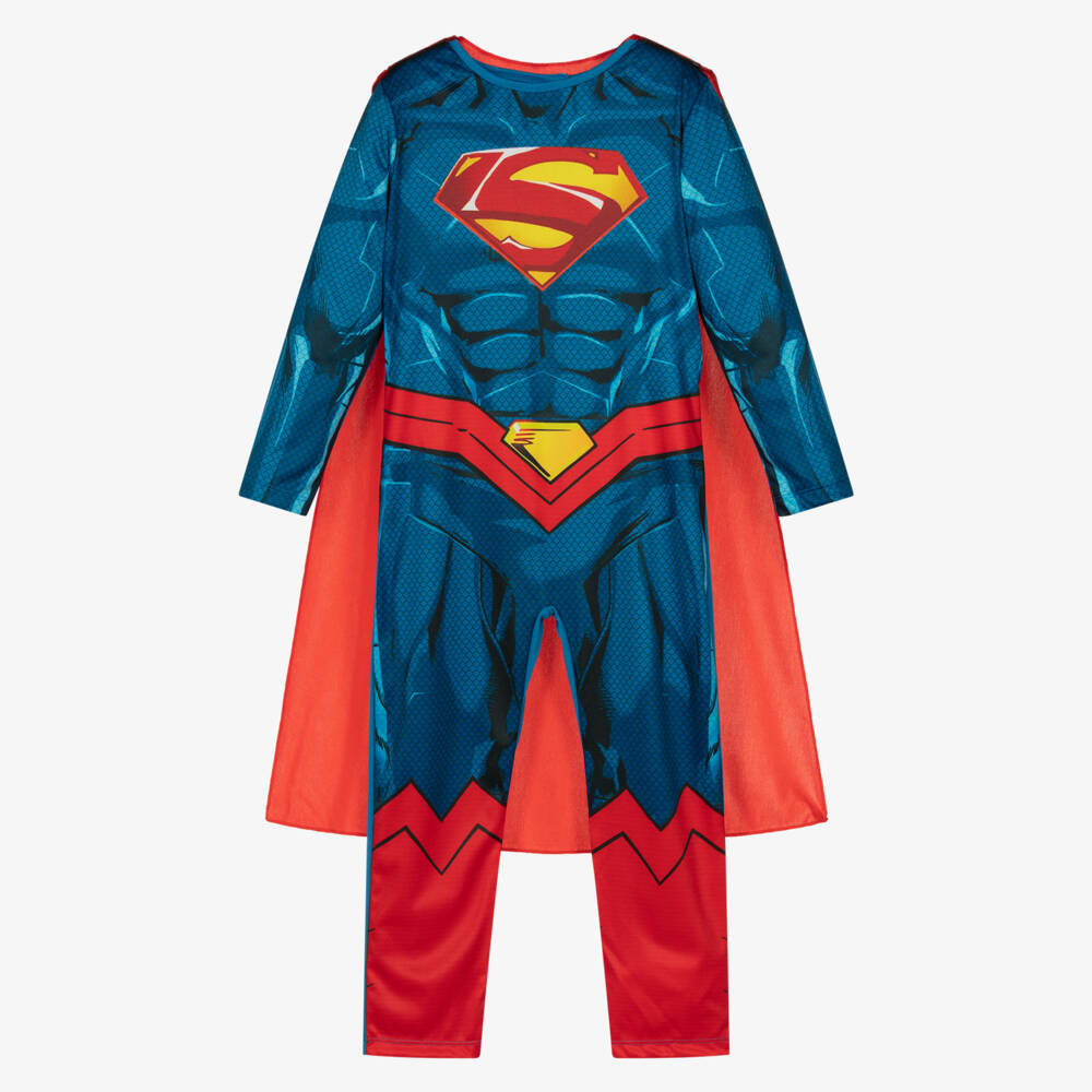 Dress Up by Design-Boys Blue Superman Jumpsuit Costume | Childrensalon Outlet
