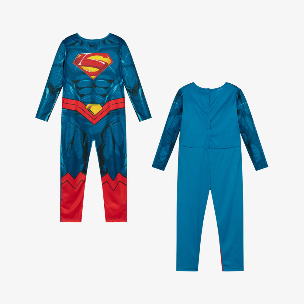 Dress Up by Design-Boys Blue Superman Jumpsuit Costume | Childrensalon Outlet