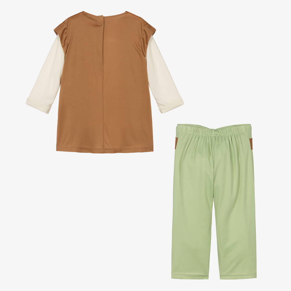 Dress Up by Design-Boys Brown Green BFG Costume Set | Childrensalon Outlet