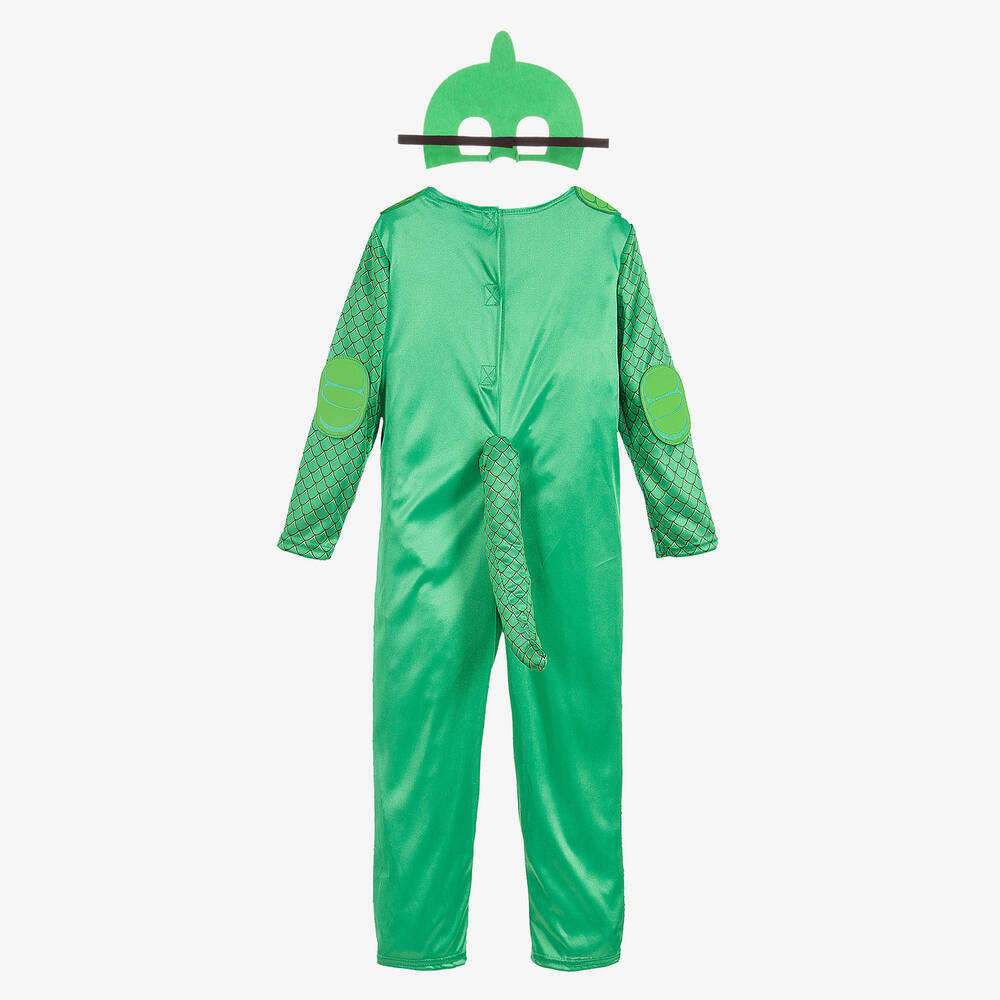 دريس أب باي ديزاين-زي تنكري Gekko PJ Masks لون أخضر للأولاد | Childrensalon Outlet
