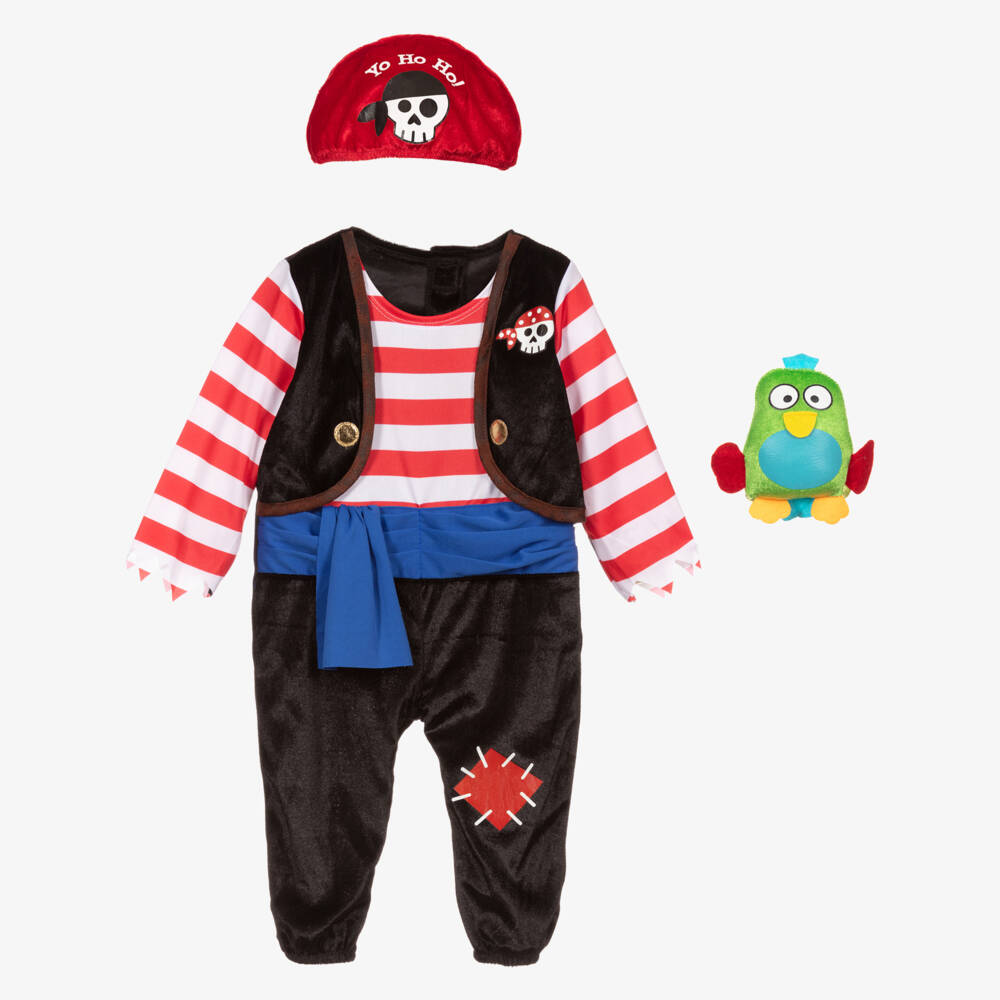 Dress Up by Design-Boys Red & Black Pirate Costume | Childrensalon Outlet