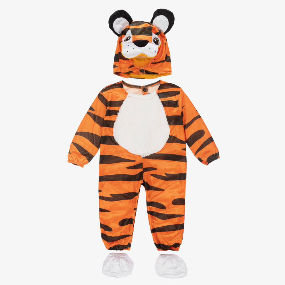 Dress Up by Design-Boys Vibrant Tiger Dress-Up Jumpsuit | Childrensalon Outlet