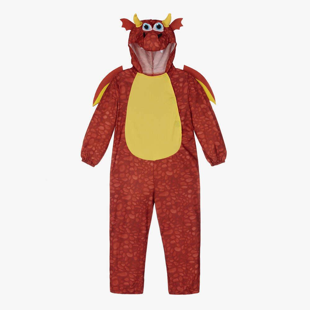 Dress Up by Design-Brick Red & Yellow Dragon Costume | Childrensalon Outlet