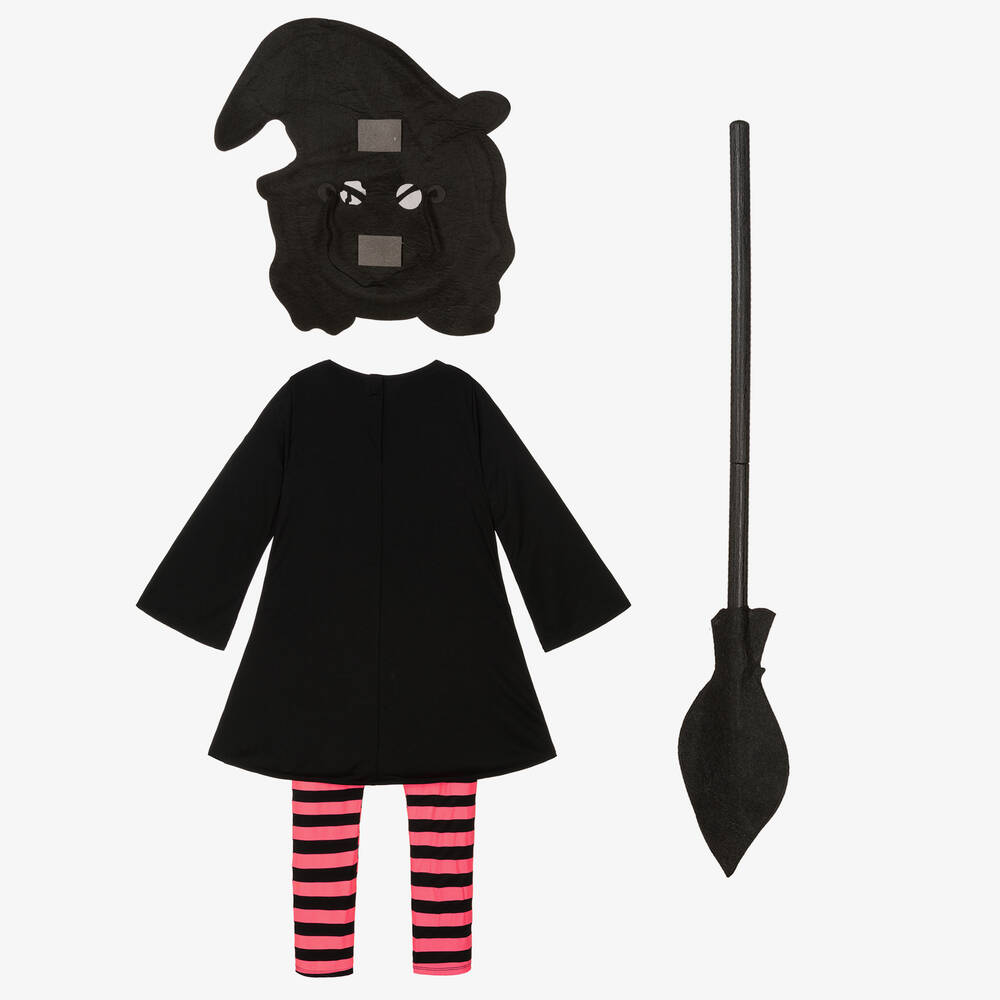 Dress Up by Design-Girls Black & Pink Witch Costume | Childrensalon Outlet