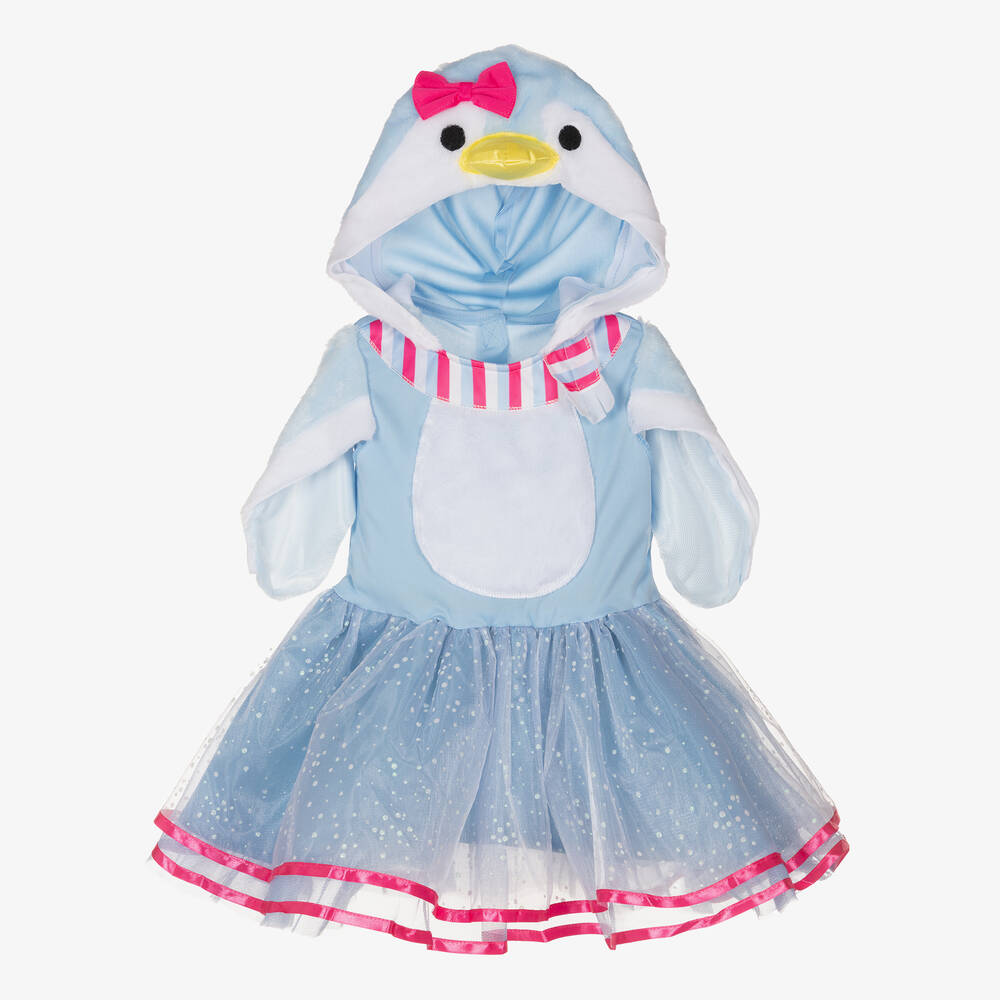 Dress Up by Design - Girls Blue Hooded Penguin Costume | Childrensalon