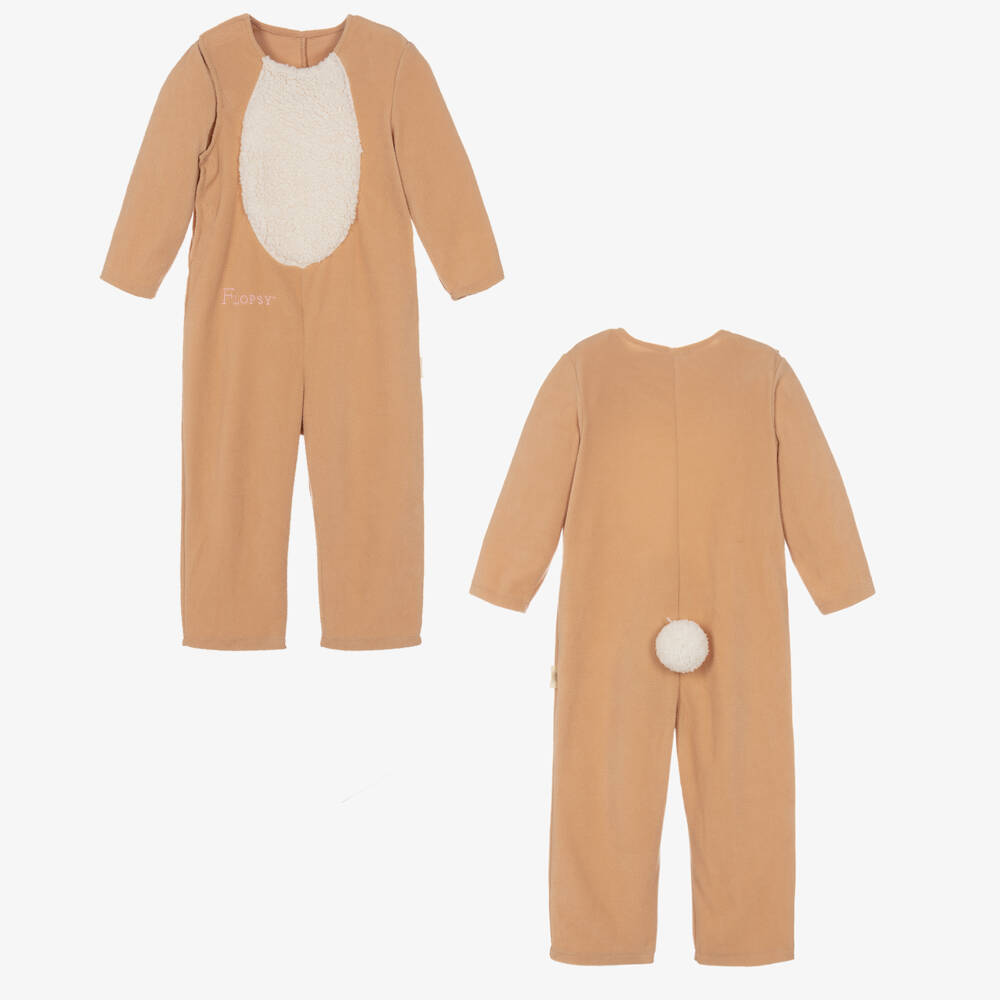 Dress Up by Design-Girls Cozy Beige Bunny Ensemble | Childrensalon Outlet