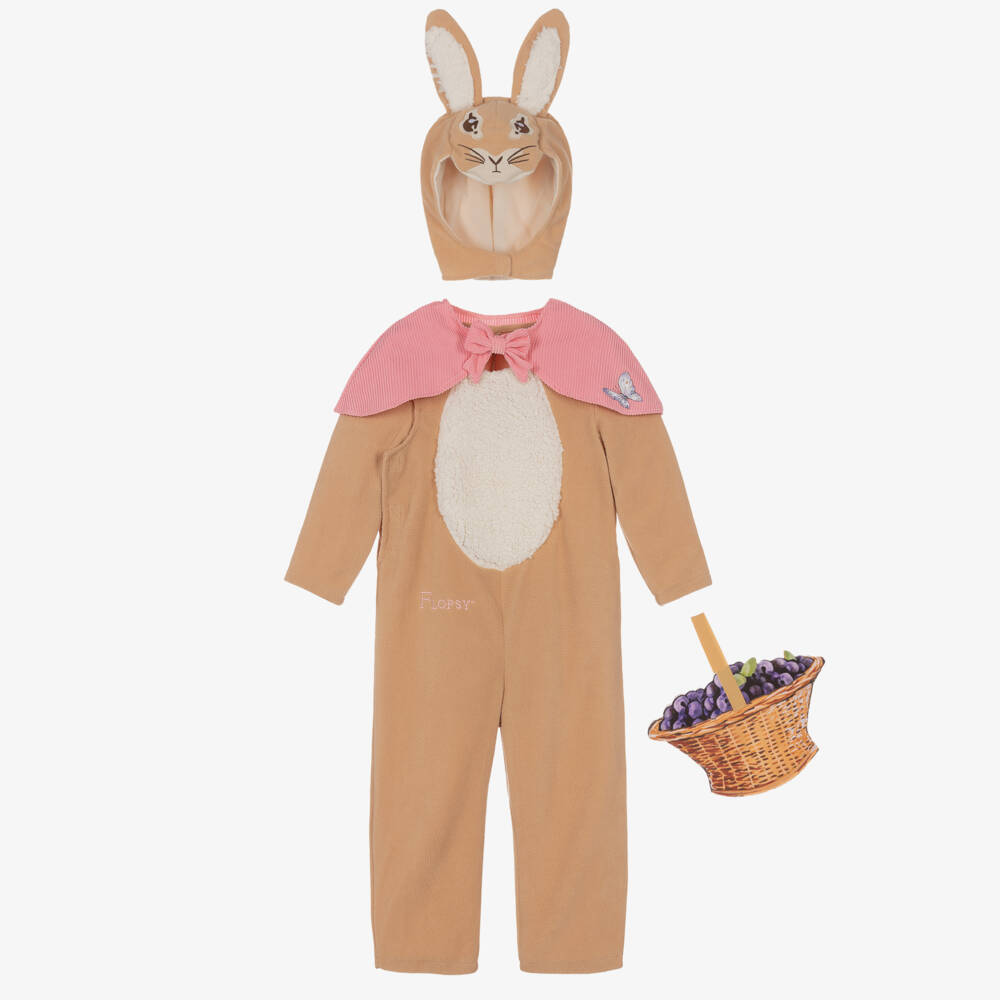 Dress Up by Design-Girls Cozy Beige Bunny Ensemble | Childrensalon Outlet