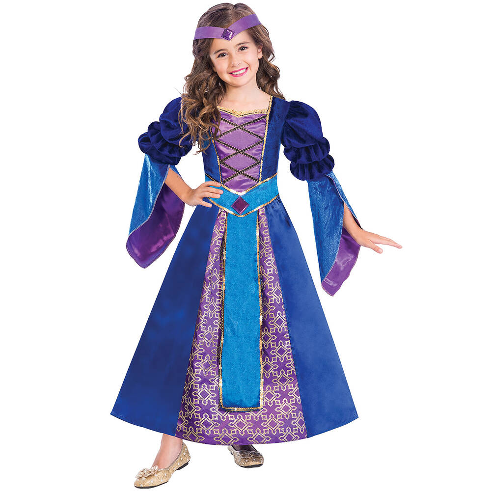 Dress Up by Design Girls Medieval Princess Costume